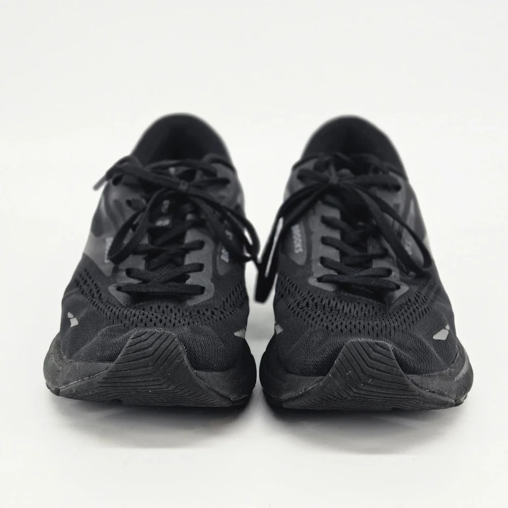 Brooks Adrenaline GTS 23 Triple Black Men Running Sneakers Shoes Size 10.5 D
